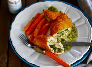 Chicken Kiev Classic Recipe Step By Step chicken kiev classic recipe how to make chicken kiev at home with restaurant like results step by step recipe